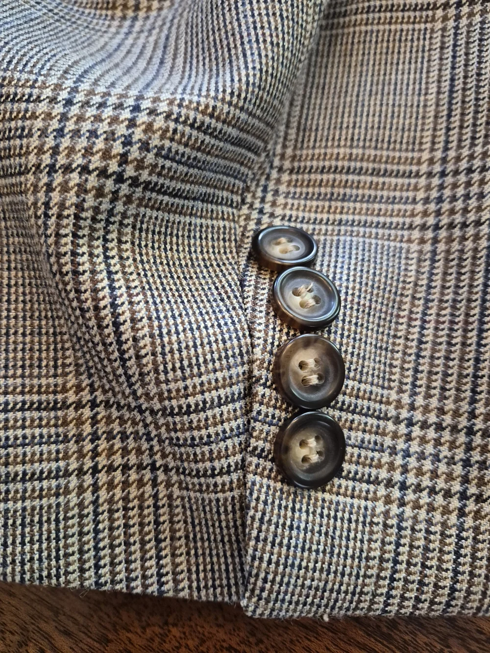 Men's Brooks Brother 1818 Glen Plaid Blazer - Classic Two-Button Sport Coat 40R